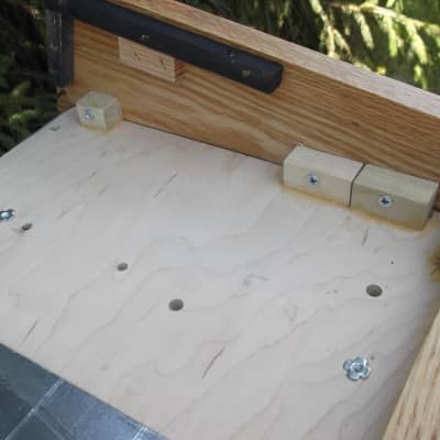 Korg PolySix Synthesizer Replacement Solid Oak Chassis / Body / Case image 6