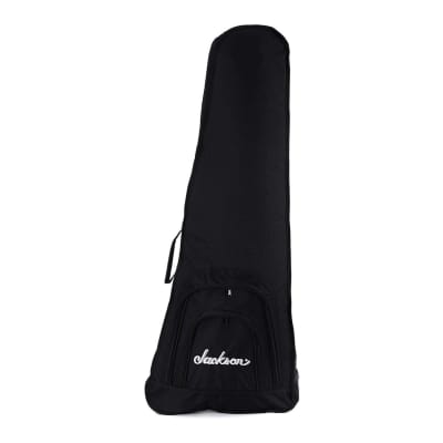Jackson Multi-Fit Gig Bag for Warrior, Kelly, King V, and Rhoads with 2 Exterior Pockets and Padded Backpack Style Shoulder Straps (Black) image 1