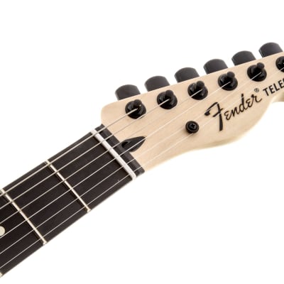Fender Jim Root Telecaster Electric Guitar Ebony FB, Flat White image 6