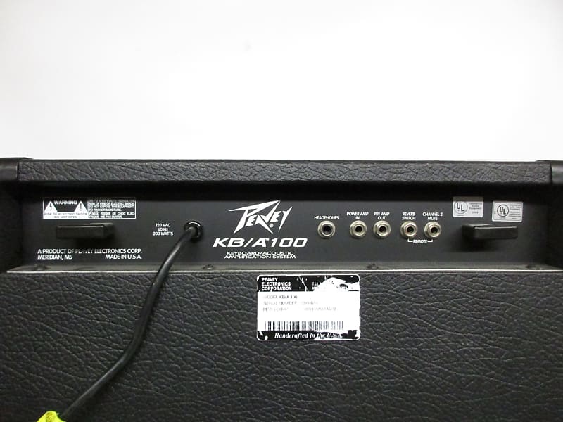 Peavey KB/A 100 65-Watt 1x15 Keyboard / Acoustic Amplification System with Horn Tweeter image 5