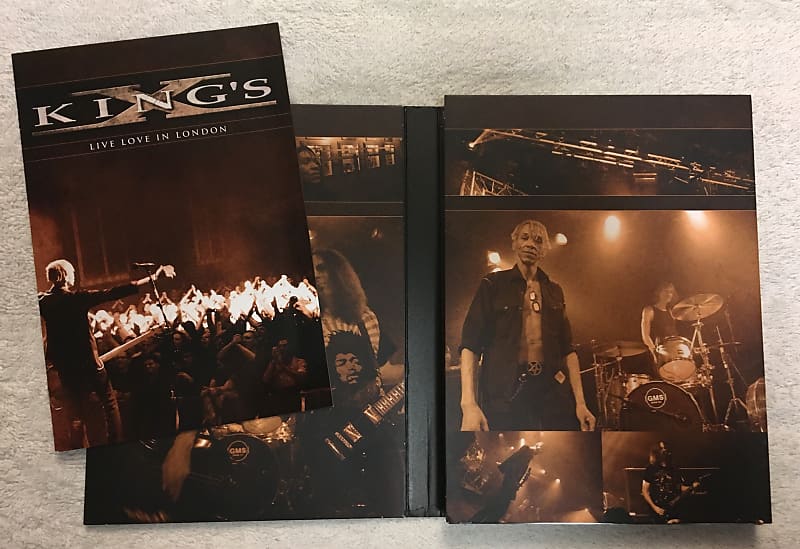 King's X Live Love in London Limited Edition 2 CD/DVD