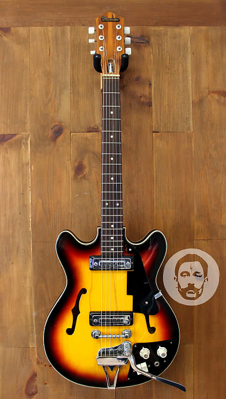 Matador / Teisco EP-8T Hollow Body 60's Sunburst Electric | Reverb