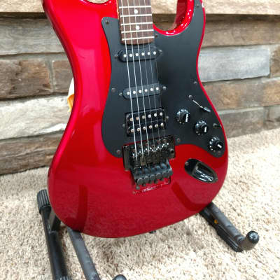 Kramer Focus 3000 1980s Candy Apple Red w/ OSSC image 2