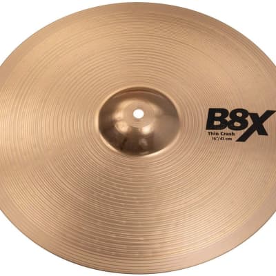 Sabian B8X Thin Crash Cymbal, 16 in. image 2