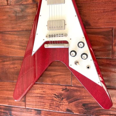 ESP Navigator Flying-V 2009 ESP Custom Shop N-FV 2009 Heritage Cherry |  Reverb