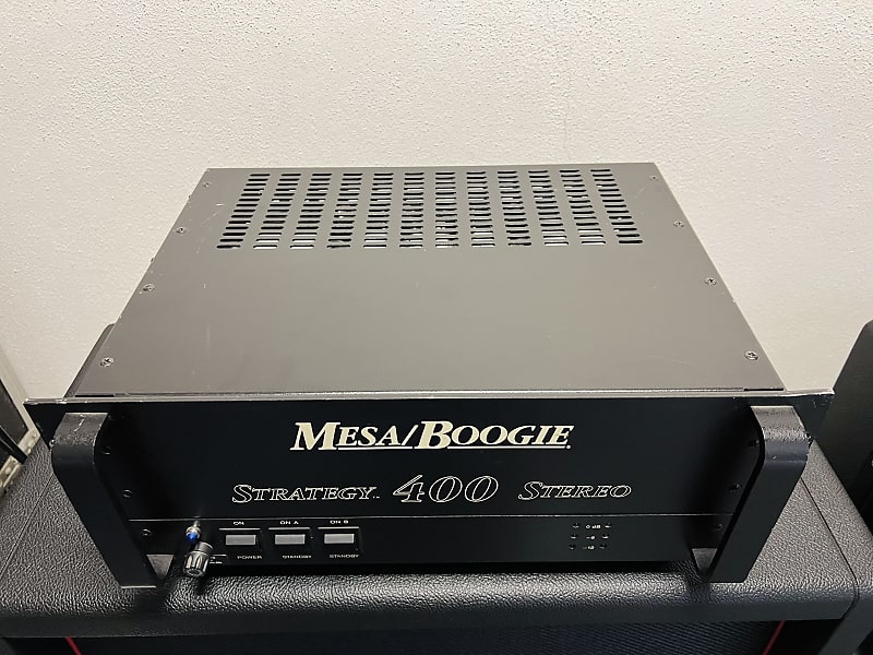 Mesa Boogie Strategy 400 2-Channel 200-Watt Power Amplifier