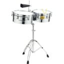 Tycoon Chrome Timbales Set  - 14" & 15"