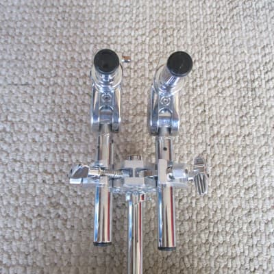 Pearl Heavy Duty Double Tom Post Assembly W/(2) Gyro Lock Posts & Triple Clamp! image 4