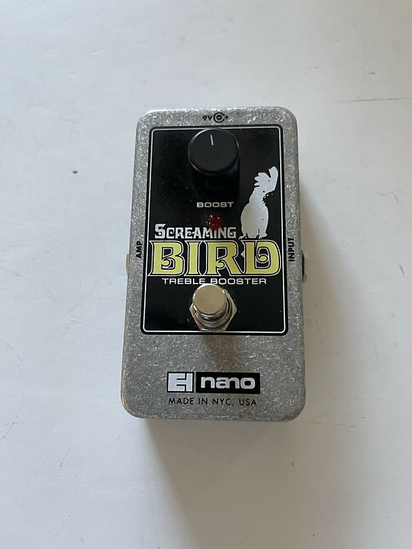 Electro-Harmonix Screaming Bird Treble Booster Pedal | Reverb Canada