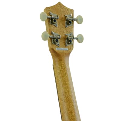 J&D Guitars Soprano Ukulele - Zebra Wood Top & Body by CNZ Audio image 3