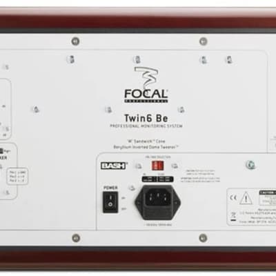 Focal Professional Twin6 Studio Monitors - Black/Red image 4