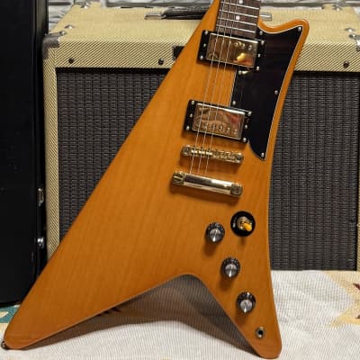 斧Gibson Epiphone Moderne Epiphone Exclusive 1958 Korina Moderne Electric Guitar | zZounds