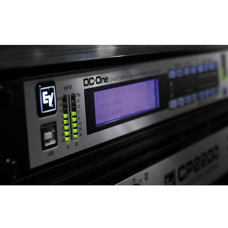 EV DC ONE Loudspeaker Controller Processor Interface | Reverb