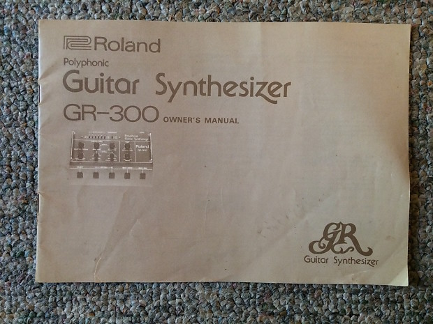 Roland  GR-300 manual image 1