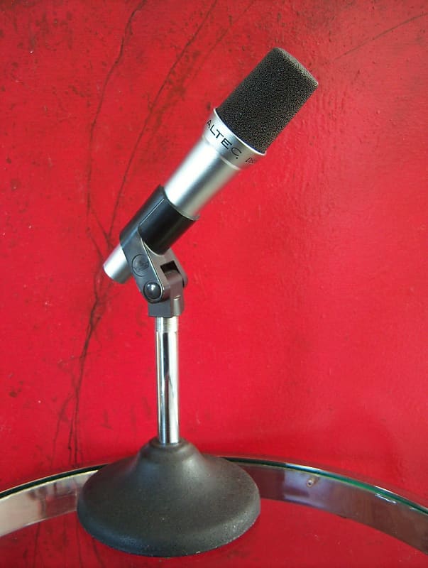 Vintage RARE 1960's Altec D80C dynamic cardioid microphone High Z w mic clip # 2 image 1