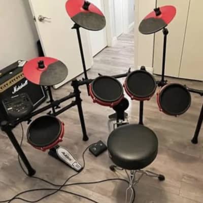 Alesis Nitro Mesh Kit Electronic Drum Set 2020 Red image 1