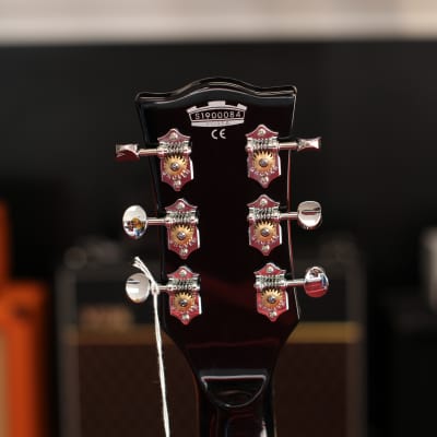 Vox Bobcat S66 Semi-Hollow Electric Guitar - Sunburst image 8
