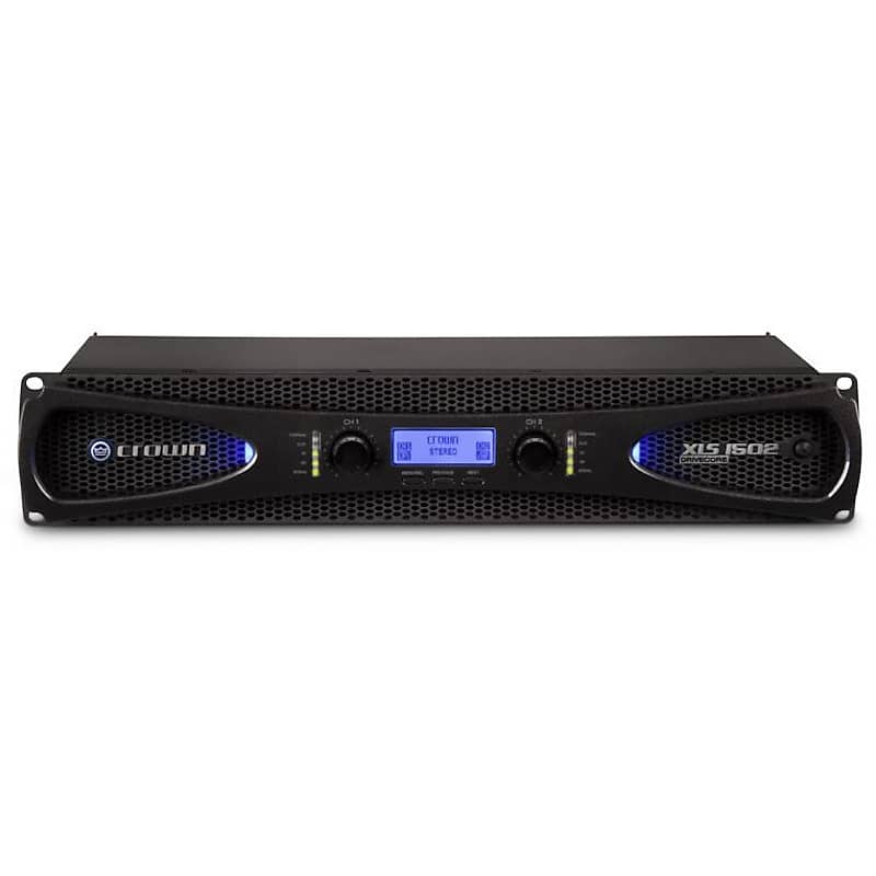 Crown XLS1502 2-Channel 525W Power Amplifier with Onboard DSP image 1
