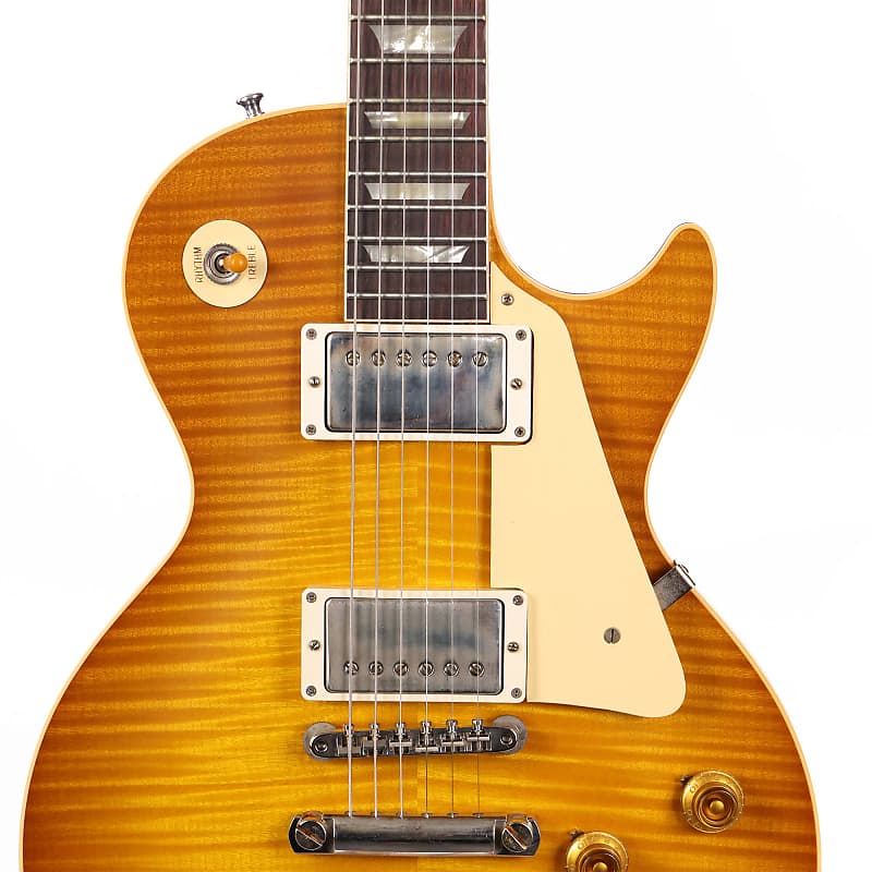 Gibson Custom Shop 1959 Les Paul Standard Reissue VOS Dirty Lemon | Reverb