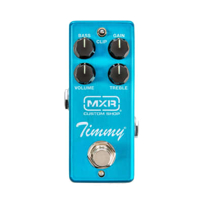 Paul Cochrane Timmy overdrive pedal, red sparkle finish, with extra LM1458  opamp | Reverb