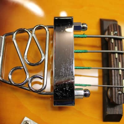 Jay Turser JTB-2B Violin Electric Bass Guitar Sunburst w/Case image 13