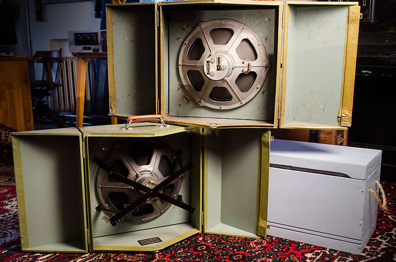 Pair of Siemens Klangfilm Kl l 405 Speakers in original cases.  			