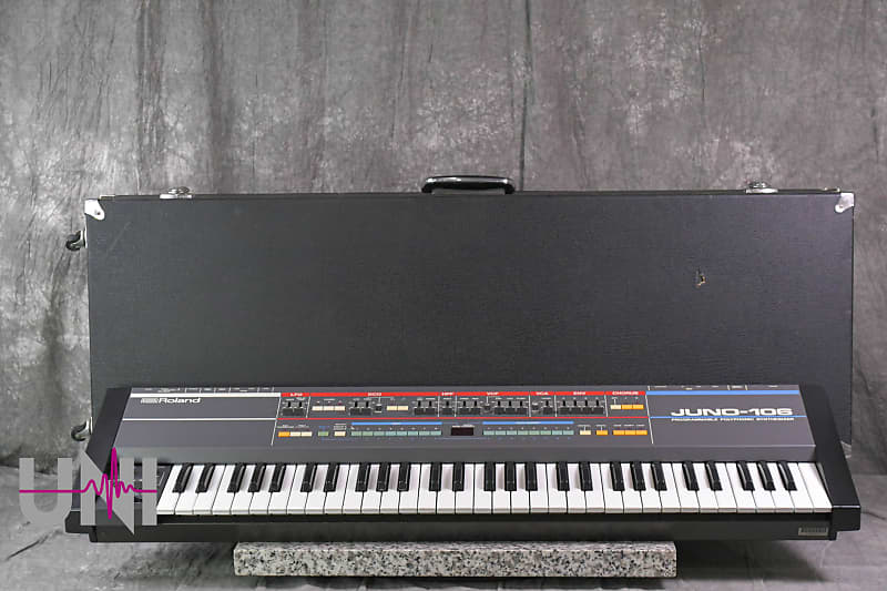 Roland JUNO-106 Programmable Polyphonic Synthesizer in Very Good condition image 1