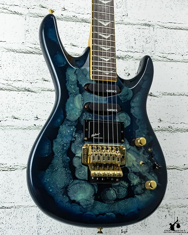 Samick KR-660 Blue Floral | Reverb