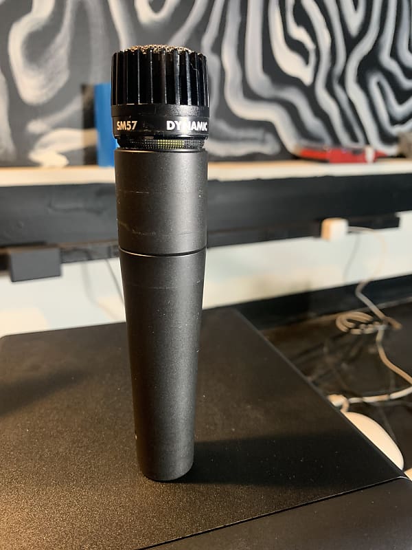 Shure SM57 Cardioid Dynamic Microphone 1984 Present Black Reverb