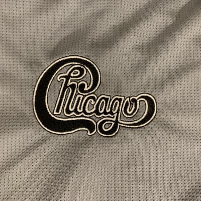 Rare Russell Team Issue “Chicago” Band Logo Promotional Golf Outing Shirt - LG image 1