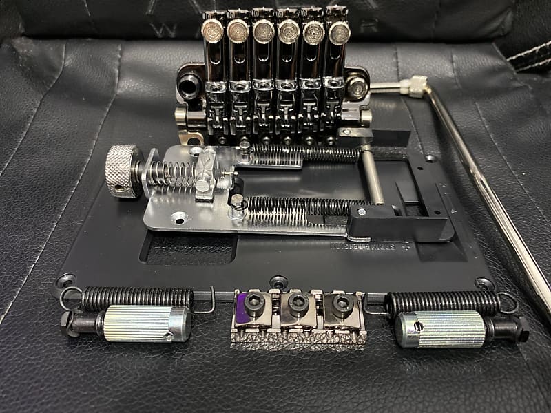 ZR Tremolo W/ ZPS II Zero Resistance - Black & Cosmo Black
