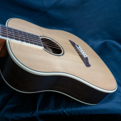 Tagima Fernie Baby Canada series natural 3/4 scale travel or student guitar, very nice quality. image 8