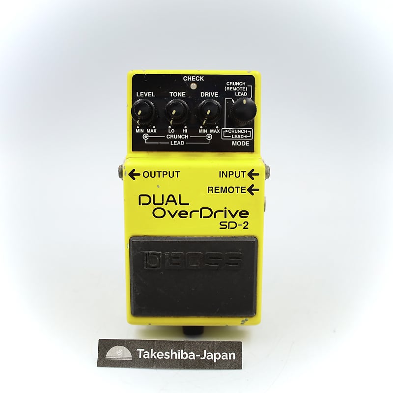 BOSS デュアルオーバードライブSD-2　Dual Over Drive 廃盤 BOSS SD-2 DUAL OVER DRIVE（中古）［デジマートSALE］【楽器