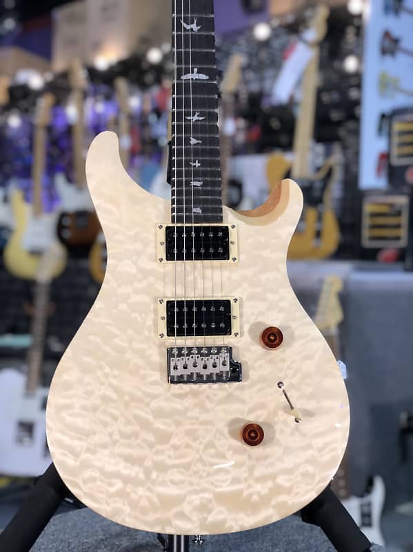 PRS SE Custom 24 Quilt Electric Guitar - Black Gold Sunburst