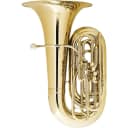 King 2341W Series 4-Valve 4/4 BBb Tuba Regular 2341W Lacquer With Case
