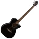 Fender CB-60SCE Ac/El Bass - Laurel, Black