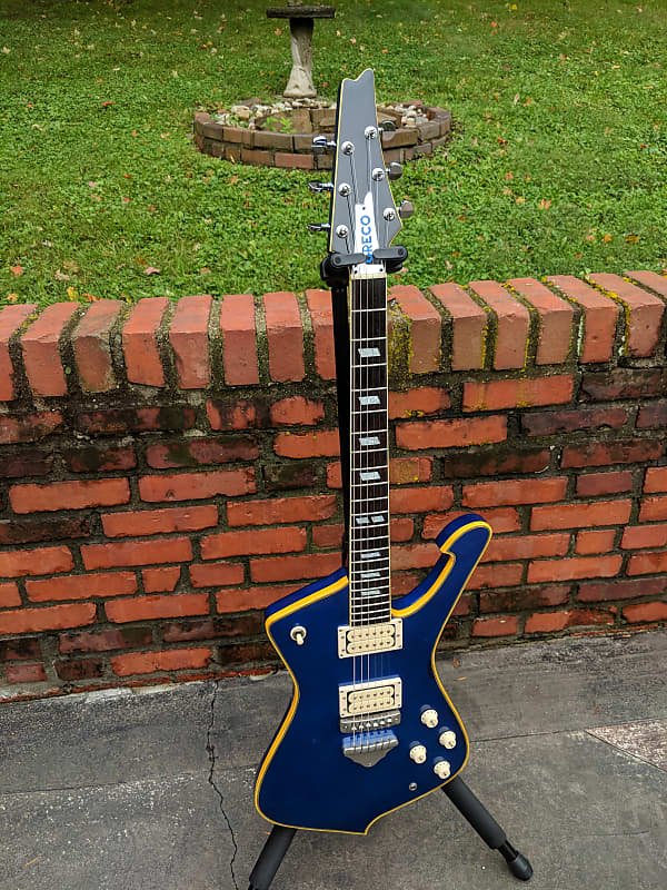 1979 Blue Greco Mirage/Iceman M-1000 - Rick Nielsen Model! | Reverb