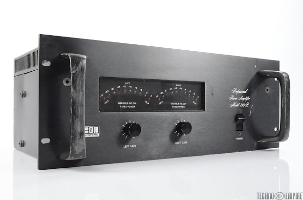 BGW Model 750B Professional Stereo Power Amplifier Rack Amp 225W