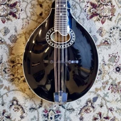 Eastman MD404-BK Oval Hole A-Style Mandolin | Reverb