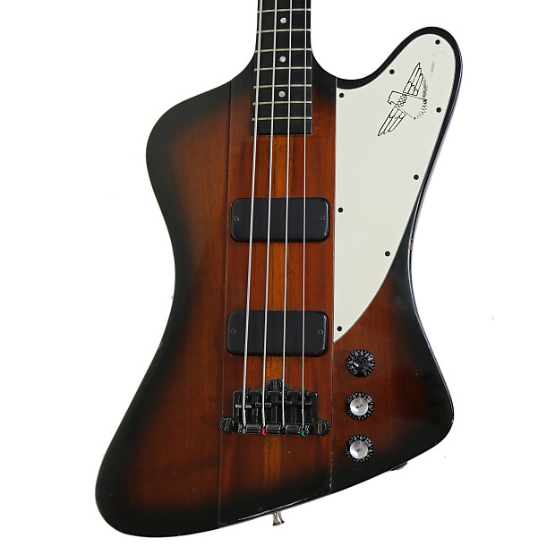 1995 Gibson Thunderbird IV Electric Bass Sunburst Finish
