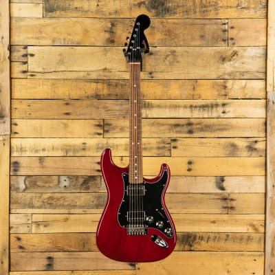 Fender Limited Edition Mahogany Blacktop Stratocaster HH Crimson Red image 5