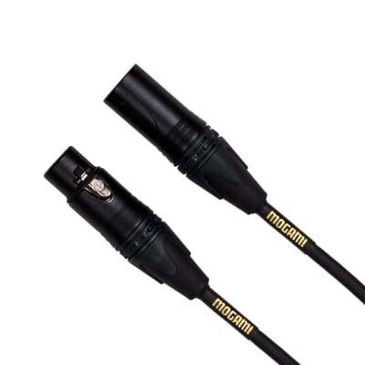 Mogami GOLD STAGE-50 XLR-Female to XLR-Male XLR Microphone Cable with 3-Pin, Gold Contacts, Straight image 2