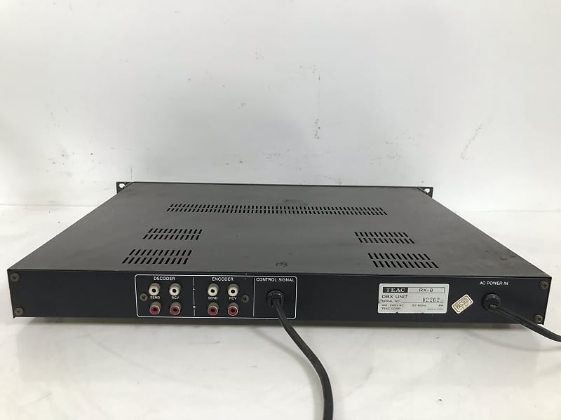 アンプ TEAC Rx-8 DBX UNIT Teac RX-8 DBX Noise Redution Unit | Reverb The Netherlands