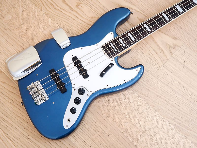 2008 Fender Jazz Bass '75 Reissue Lake Placid Blue Matching
