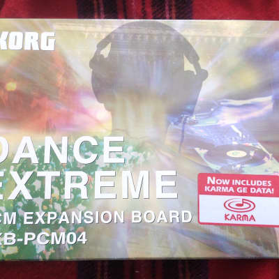 BRAND NEW *** KORG Dance Extreme / EXB-PCM04 expansion board /// 2007 /// Full set /// KARMA GE *** BRAND NEW
