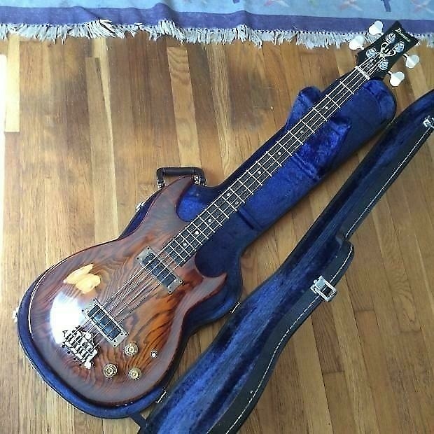 Vintage Ibanez Artist bass guitar 1977 Tigerburst original MIJ Matsumoku fugigen