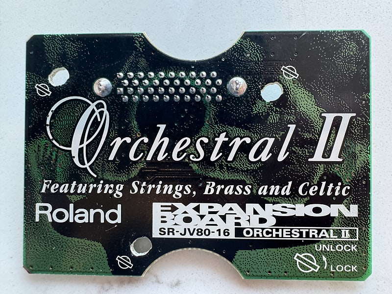 Roland SR-JV80-16 Orchestral II Expansion Board | Reverb