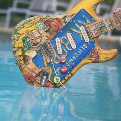 🎆HIDEペイント🎆Fernandes Mockingbird MG 480X 450X 120X