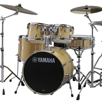 Yamaha Stage Custom Birch 5pc Drum Set w/22" BD Natural Wood image 3