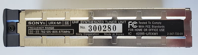 ☆SONY WRU-806 UHF SYNTHESIZED TUNER UNIT☆OK!!☆-